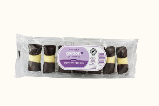 Gwoon Small Creme Battenbergs (Mergpijpjes) 210g