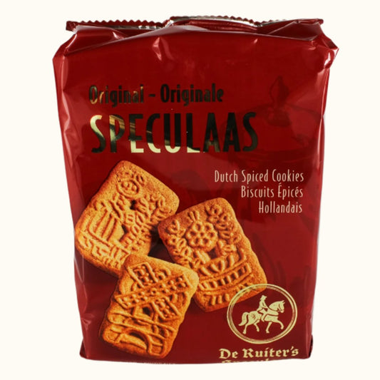 De Ruiter's Speculaas Dutch Spiced Cookies 450G (NEW PACKAGE, SAME RECIPE)