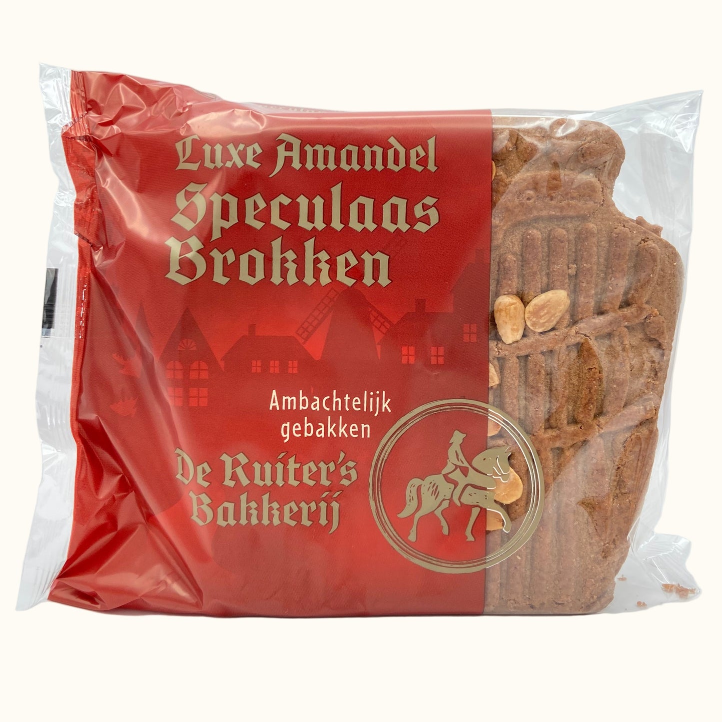 De Ruiter Speculaas Chunks with Almonds 450g