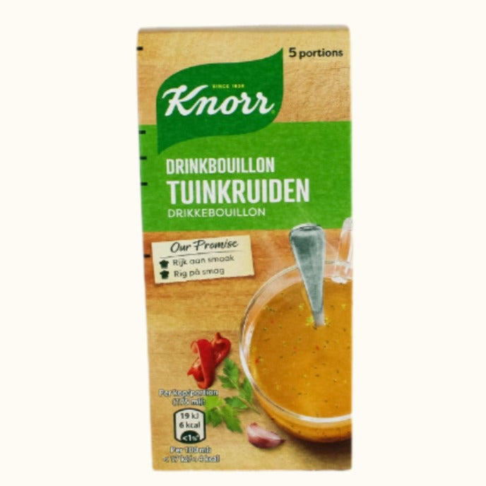 Knorr Drink Bouillon Herbes du Jardin, paquet de 5 Dutch Groceries