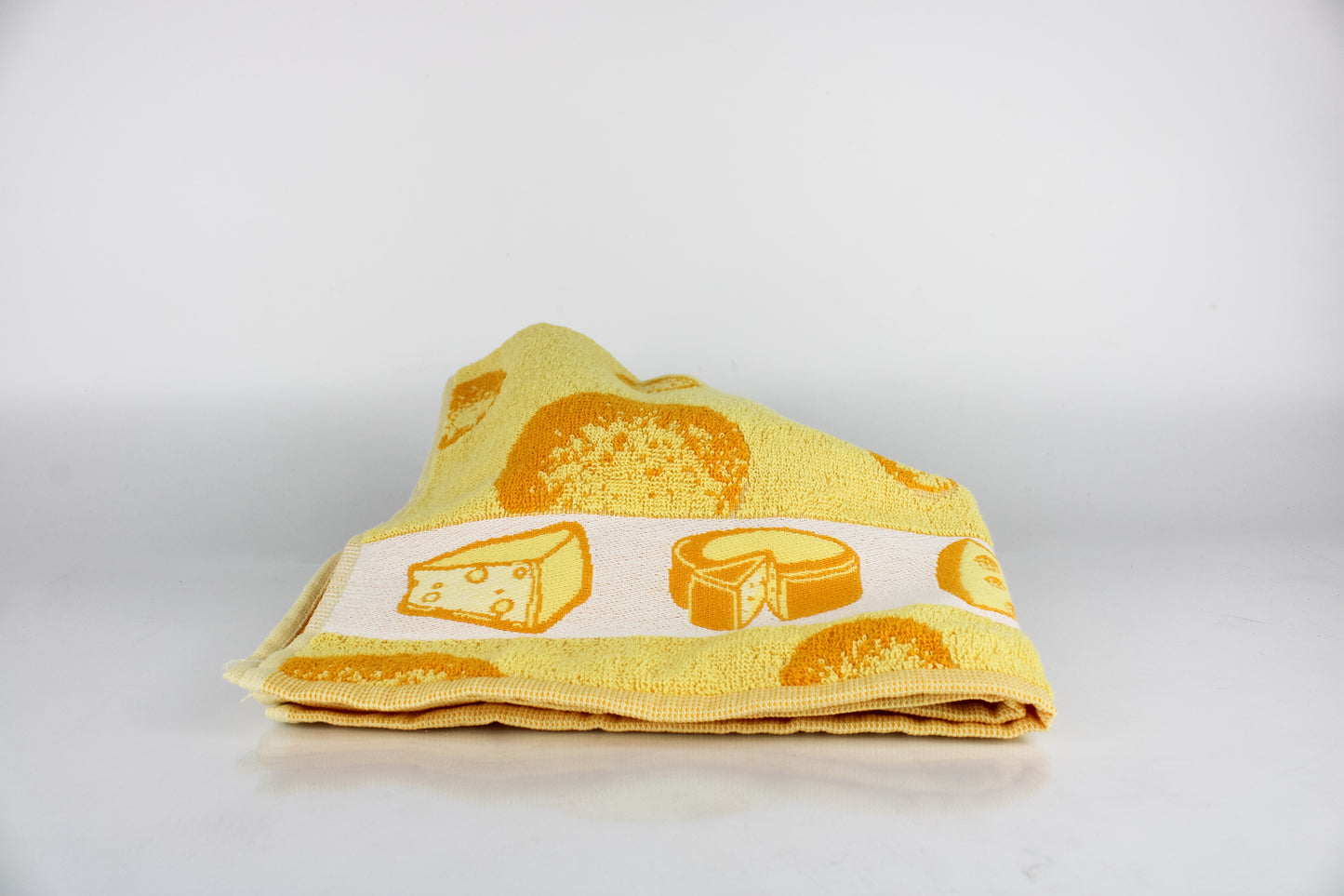 Twentse Damast Cheese Yellow Kitchen Towel 50x50cm