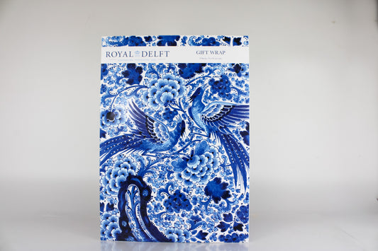 Royal Delft Gift Wrap Book Delft Blue