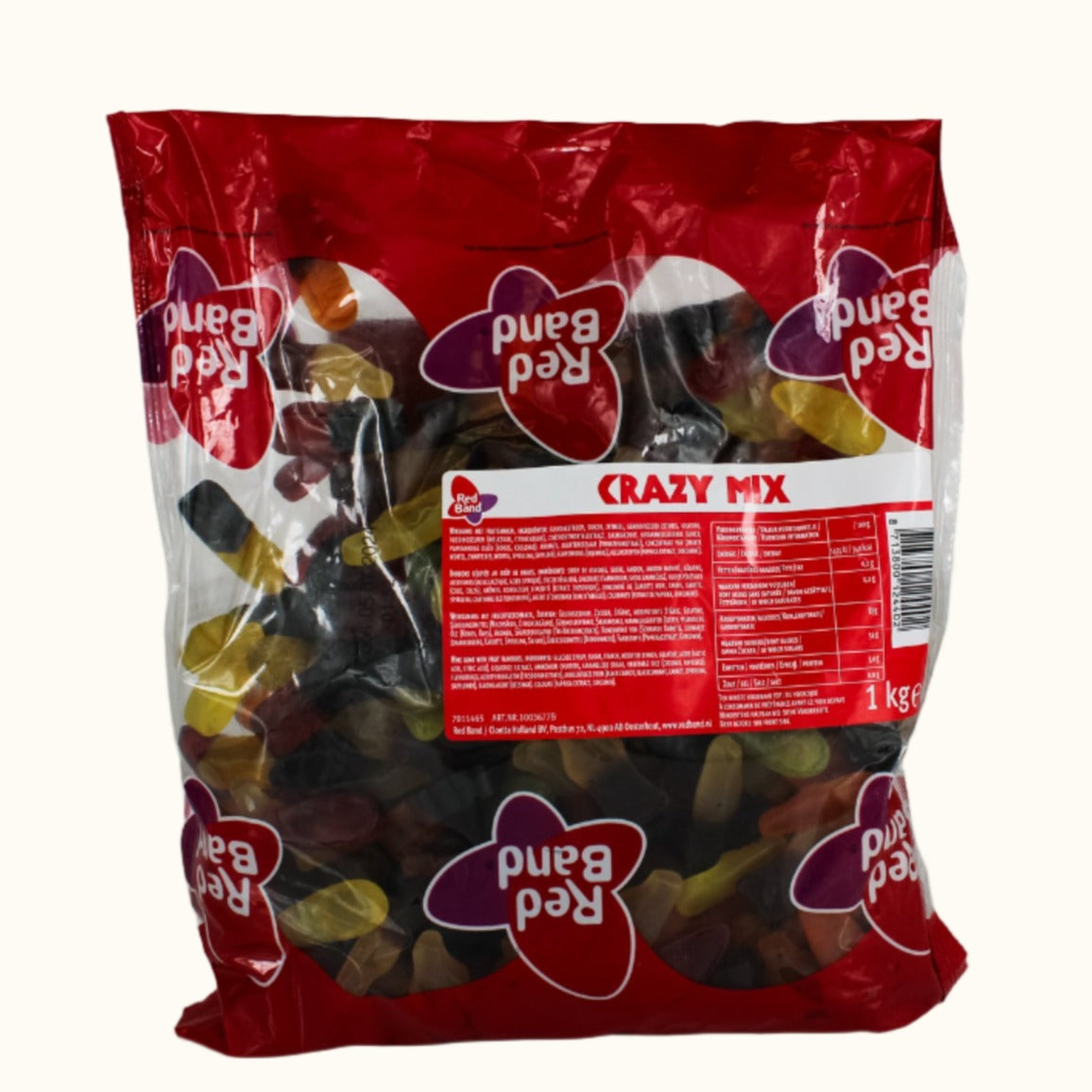 Red Band Crazy Mix Drop Duos zak 1 kg