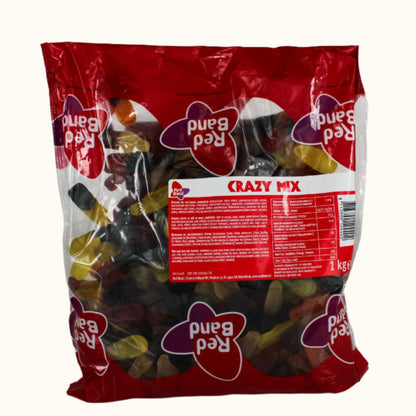 Red Band Crazy Mix Liquorice Duos bag 1kg
