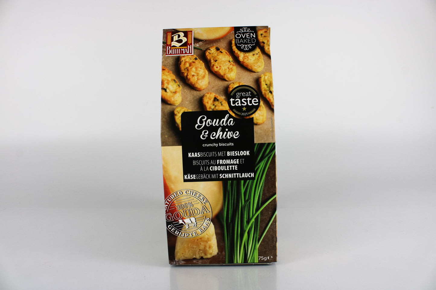 Buiteman Gouda Cheese And Chive 75g