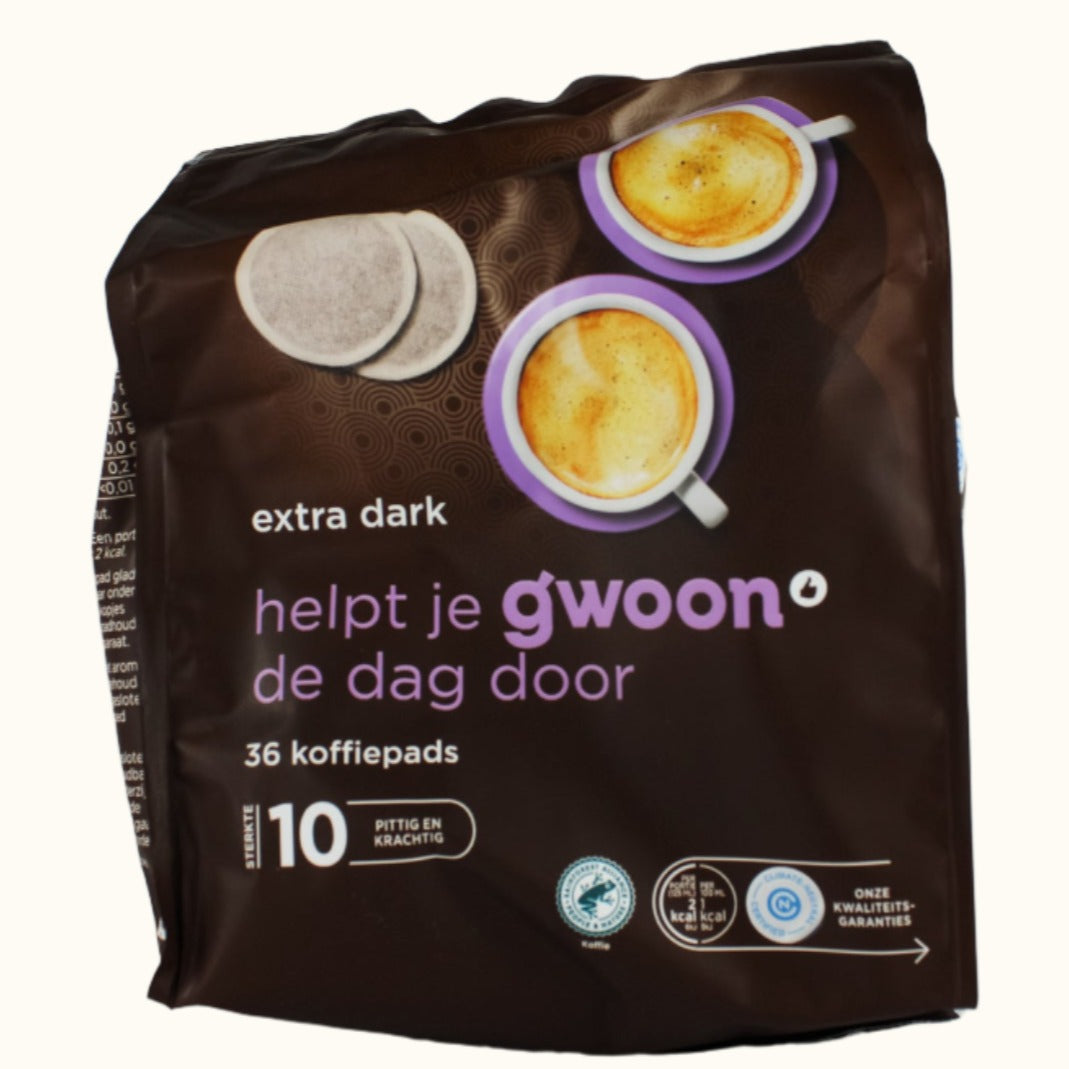 Gwoon Senseo Extra Dark 36 Pads