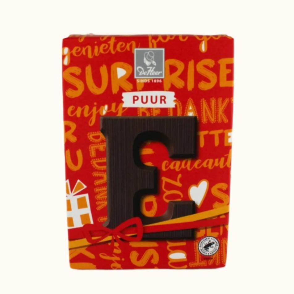 De Heer Chocolate Letters 65g