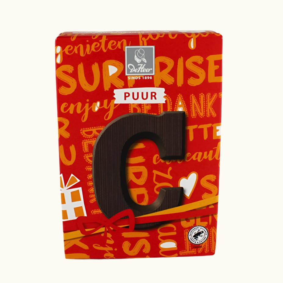 De Heer Chocolate Letters 65g