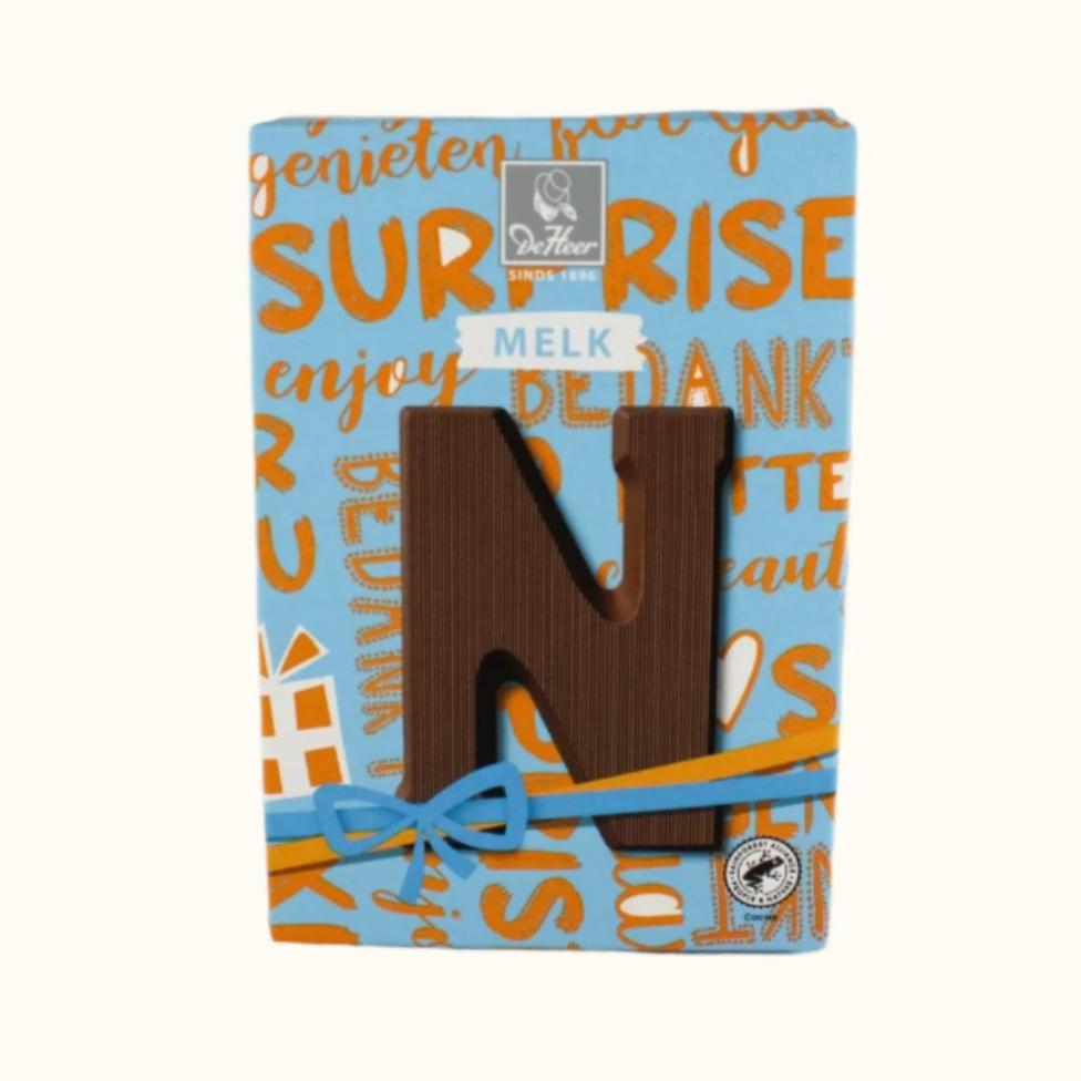 De Heer Chocolate Letters 65g