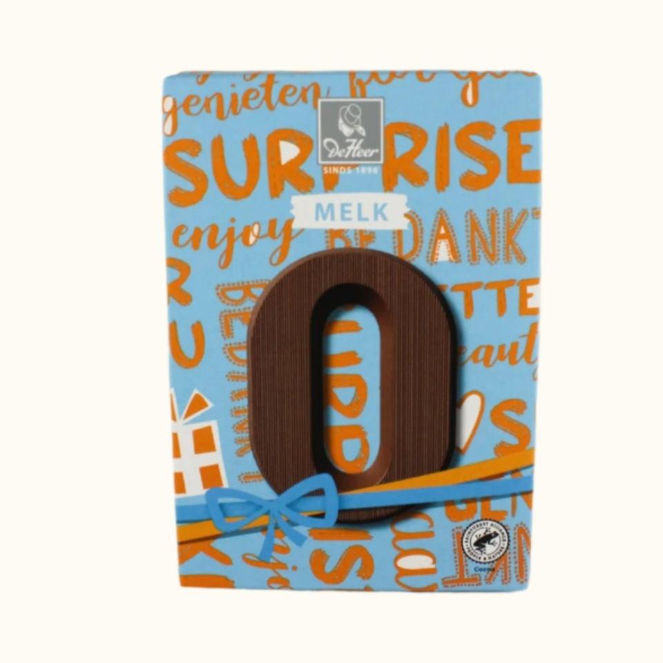 De Heer Chocolate Letters 65g (Milk, Dark or White)