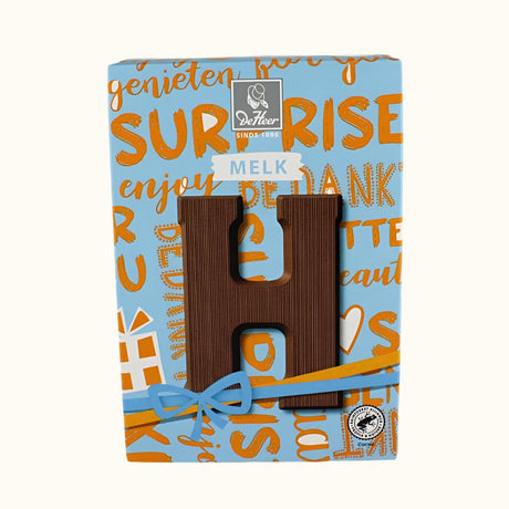 De Heer Chocolate Letters 65g (Milk, Dark or White)