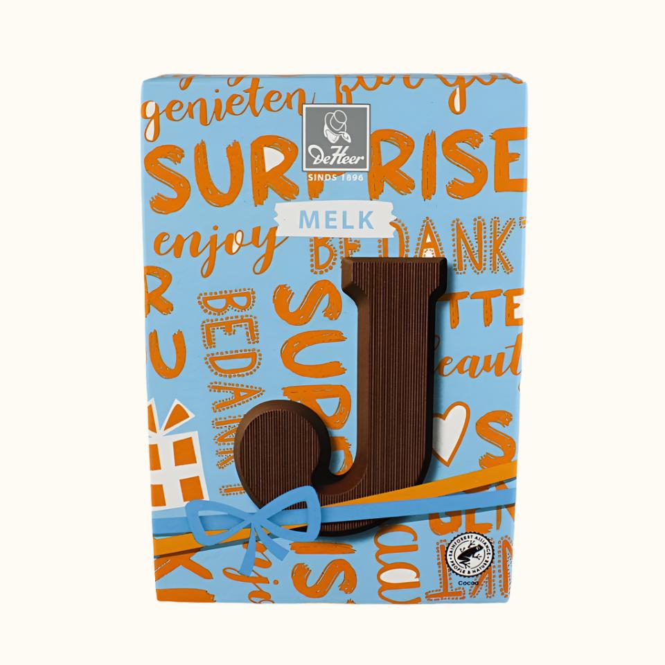 De Heer Chocolate Letters 65g