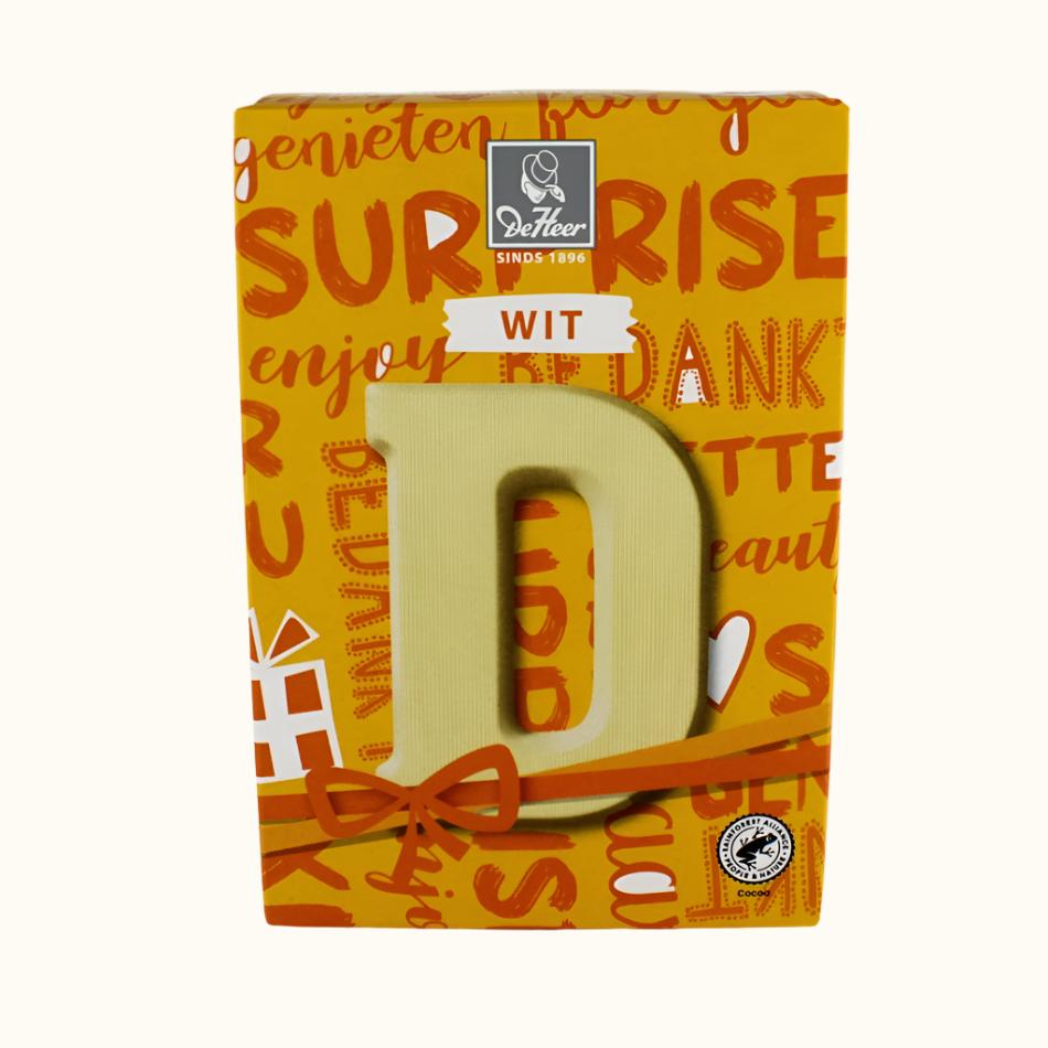 De Heer Chocolate Letters 65g