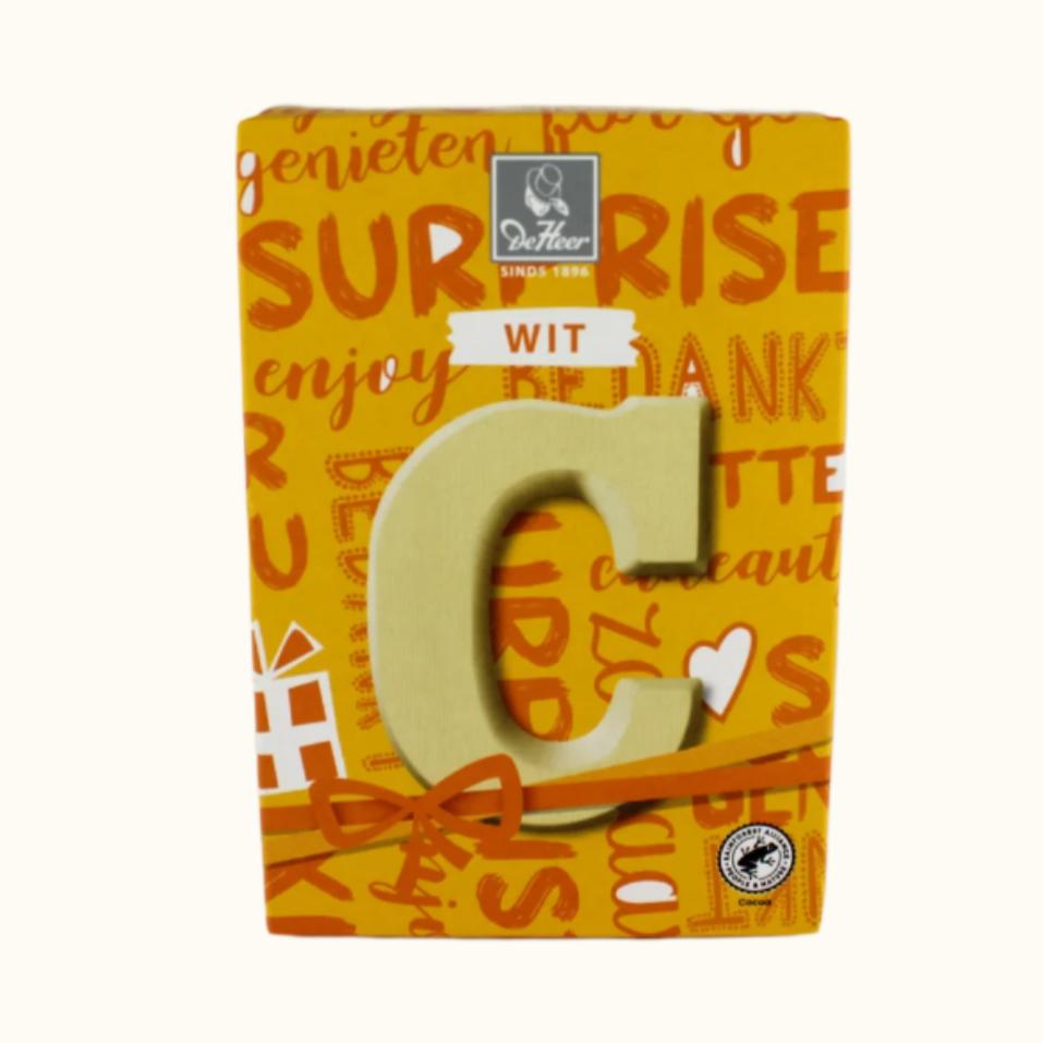 De Heer Chocolate Letters 65g