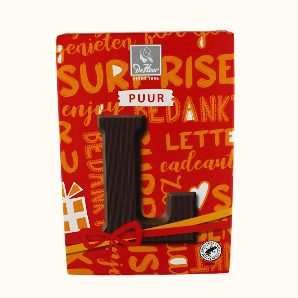 De Heer Chocolate Letters 65g