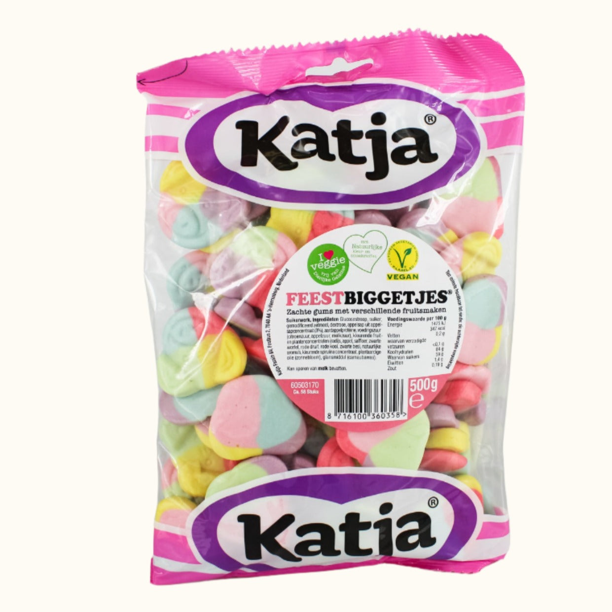 Katja Pigs Party Bag 500g