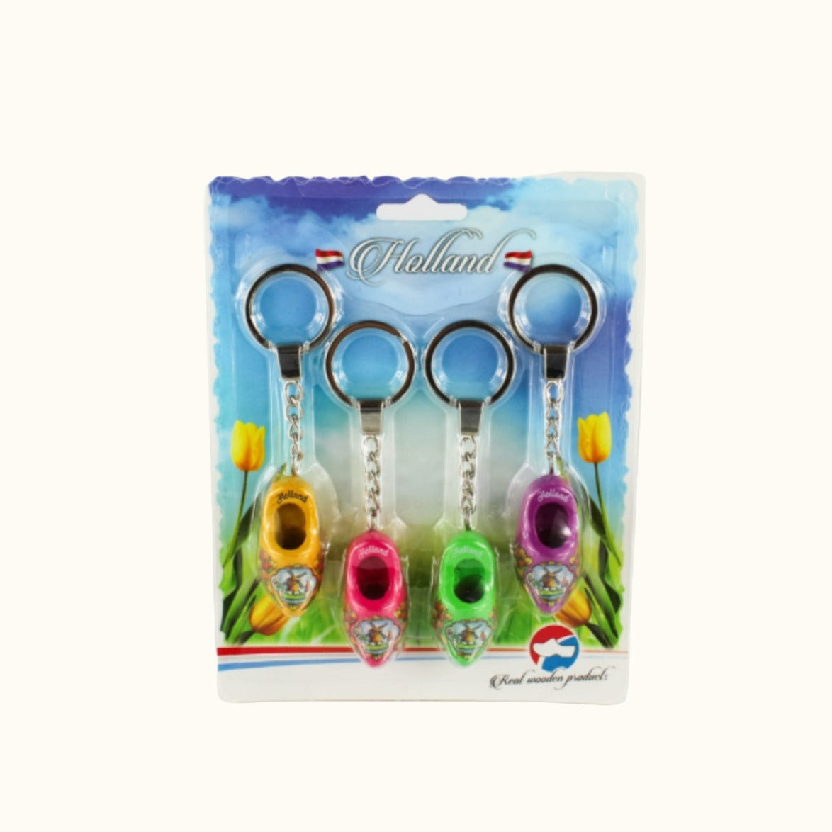 Dutch Groceries 4 keychains 4cm