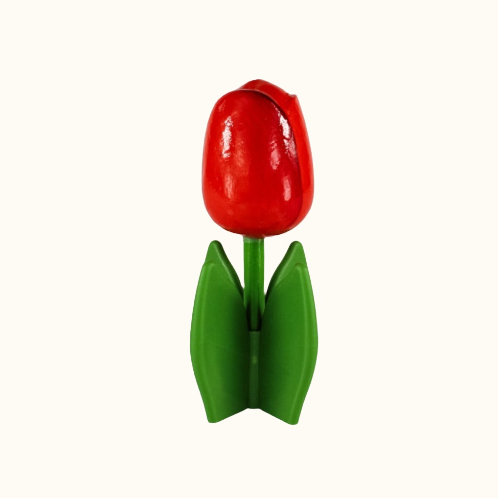 Dutch Groceries Big Tulip On Leaf 14cm