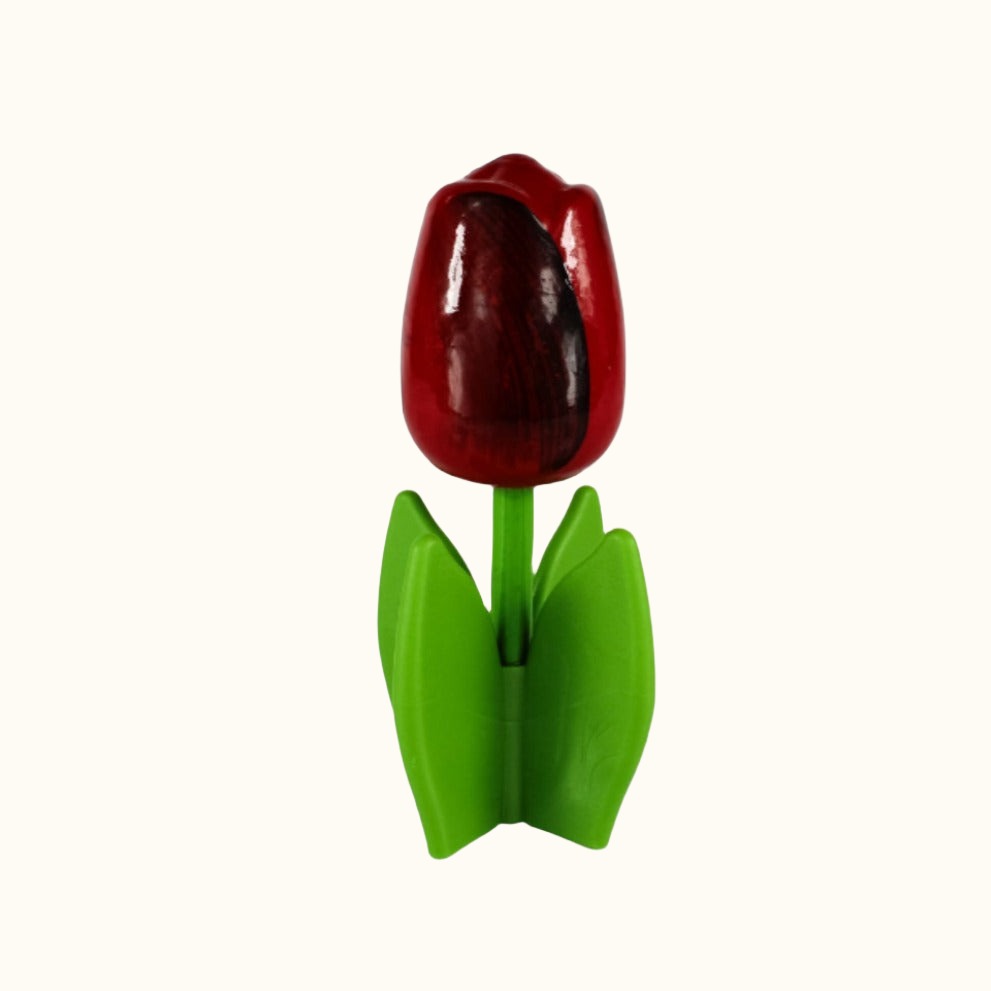 Dutch Groceries Big Tulip On Leaf 14cm