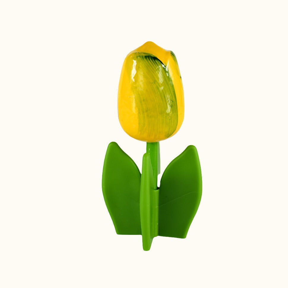 Dutch Groceries Big Tulip On Leaf 14cm