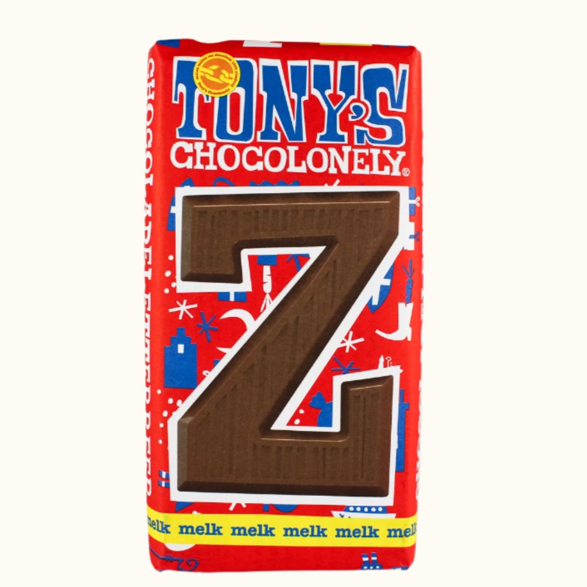 Lait de lettres au chocolat Tony's Chocolonely (QXYZ)