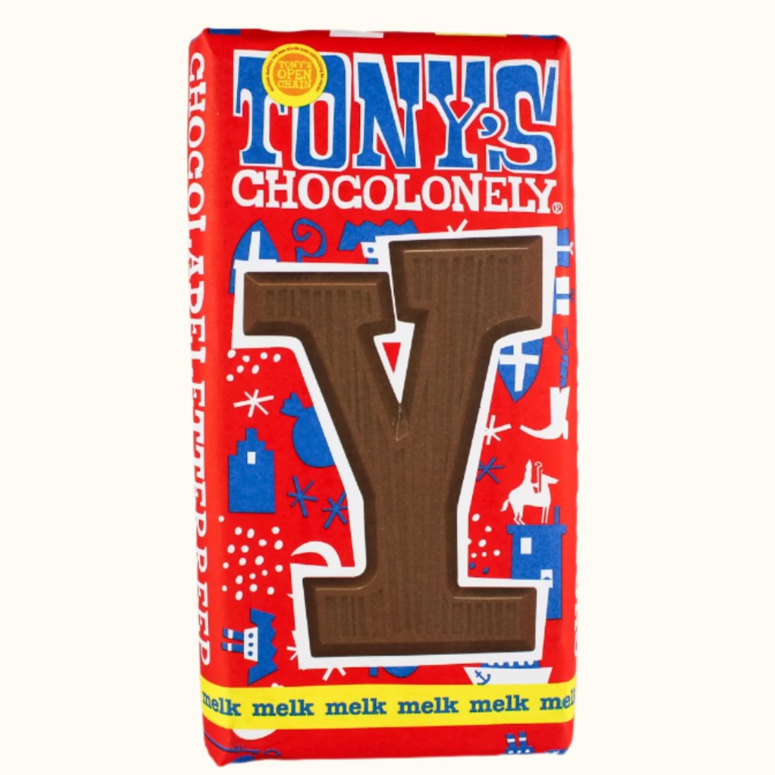 Tony's Chocolonely Chocolade Letters Melk (QXYZ)