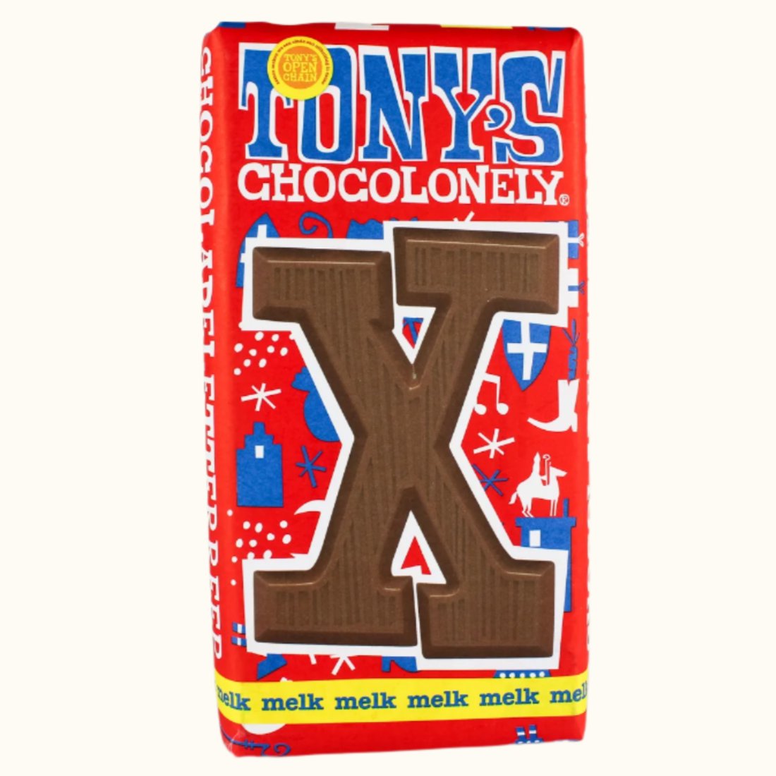 Lait de lettres au chocolat Tony's Chocolonely (QXYZ)