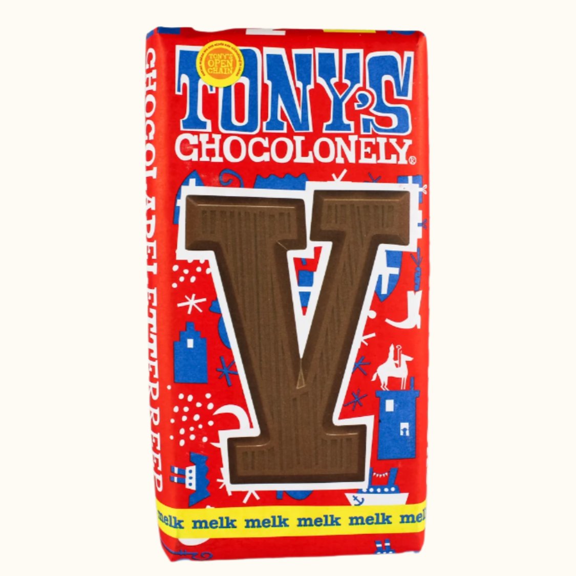 Lait de lettres au chocolat Tony's Chocolonely (QXYZ)