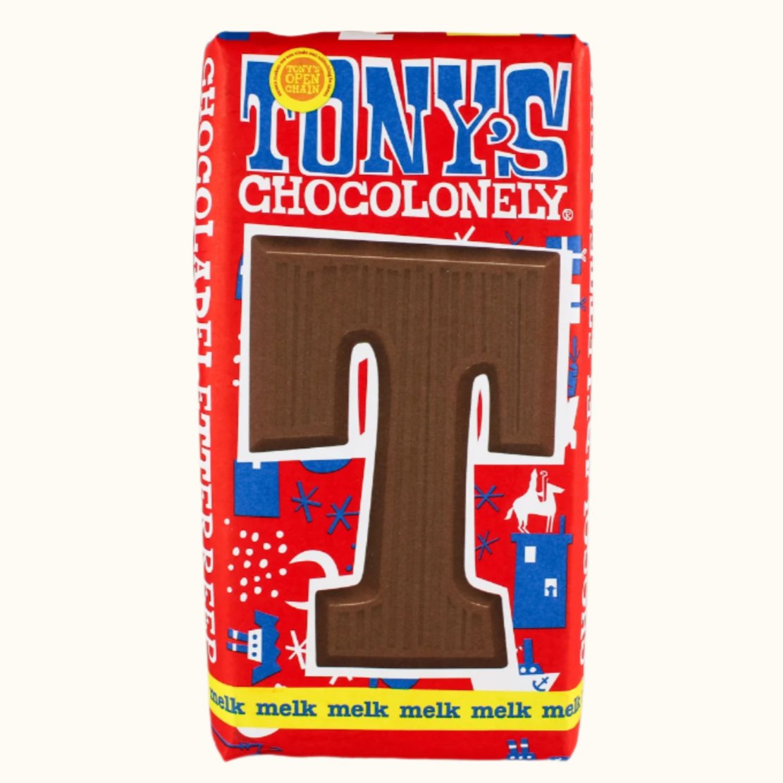 Tony's Chocolonely Chocolade Letters Melk (QXYZ)