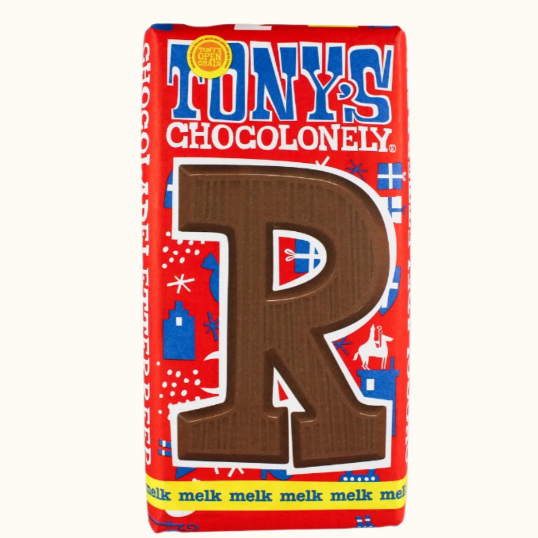 Lait de lettres au chocolat Tony's Chocolonely (QXYZ)