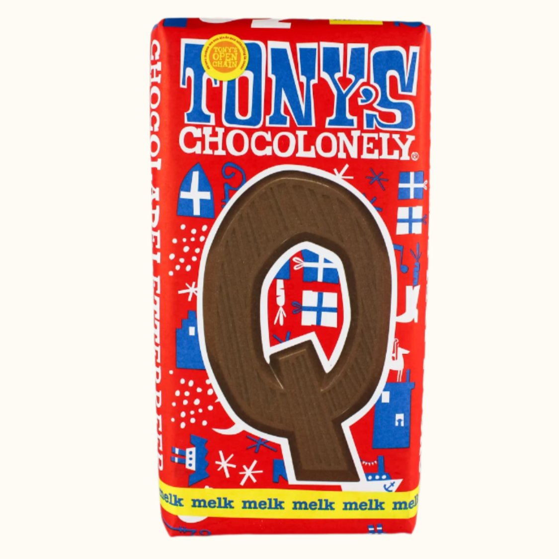 Lait de lettres au chocolat Tony's Chocolonely (QXYZ)