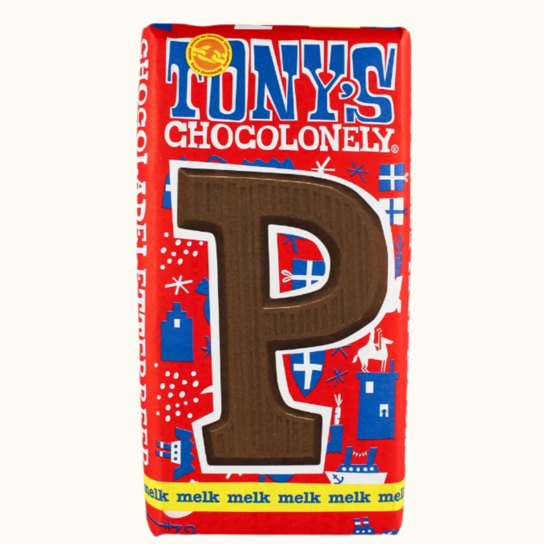 Tony's Chocolonely Chocolade Letters Melk (QXYZ)