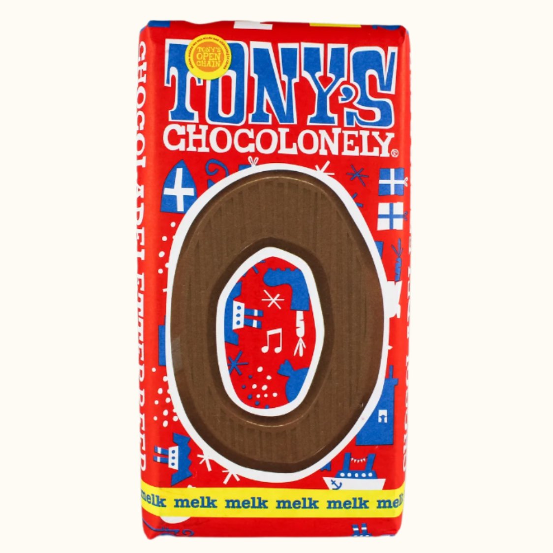 Tony's Chocolonely Chocolade Letters Melk (QXYZ)