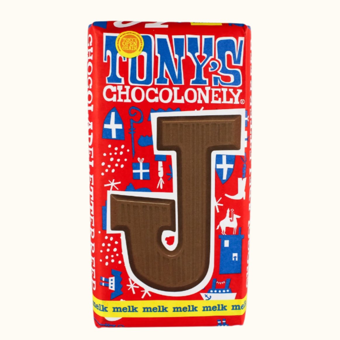 Tony's Chocolonely Chocolade Letters Melk (QXYZ)