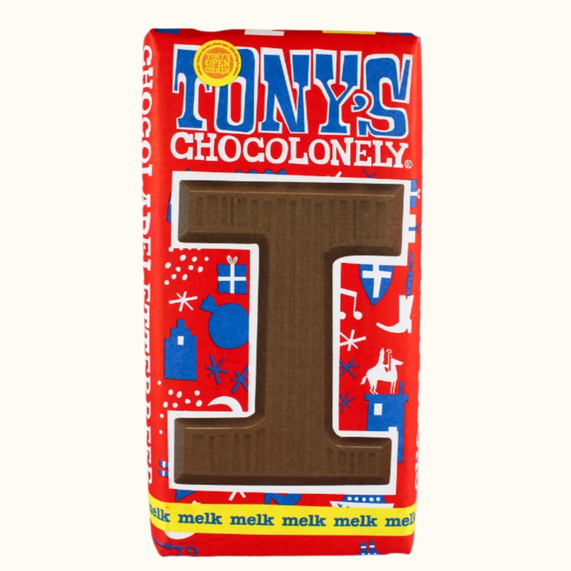 Tony's Chocolonely Chocolade Letters Melk (QXYZ)