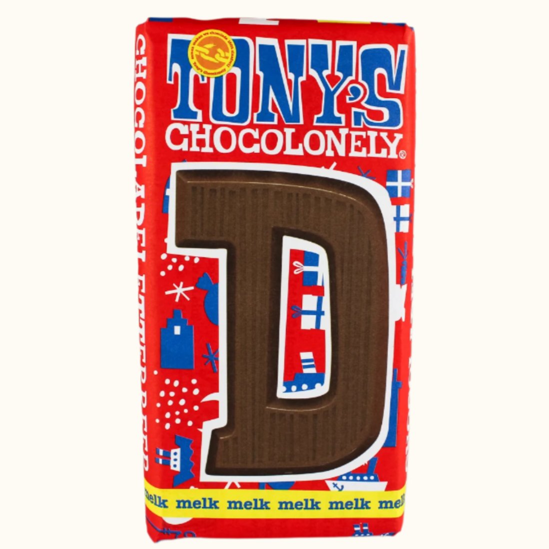 Lait de lettres au chocolat Tony's Chocolonely (QXYZ)