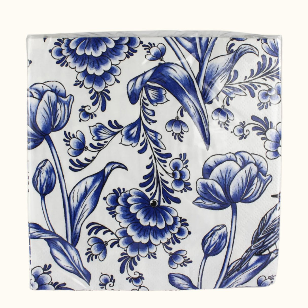 Servet Tulp Delft Blauw