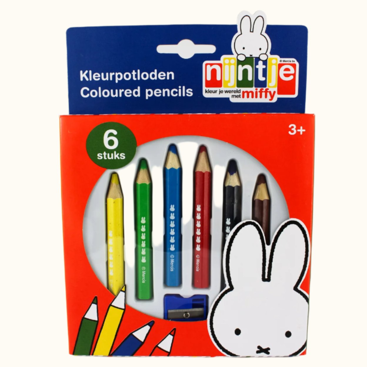 Coloured Pencils Miffy 6ps