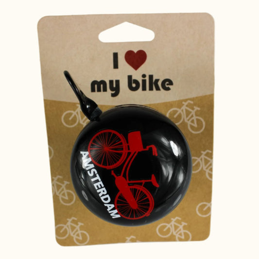 Bicycle Bell Black Amsterdam