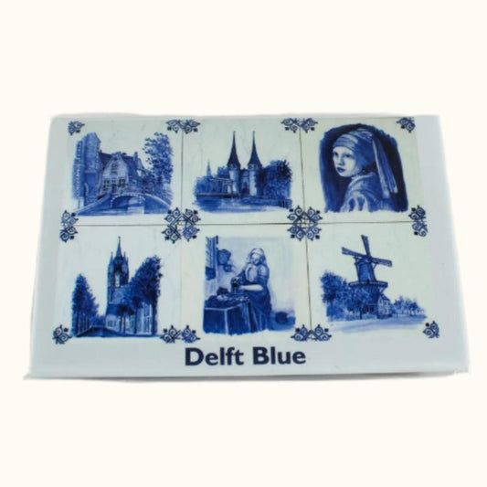 Magnet Delft Blue Tiles