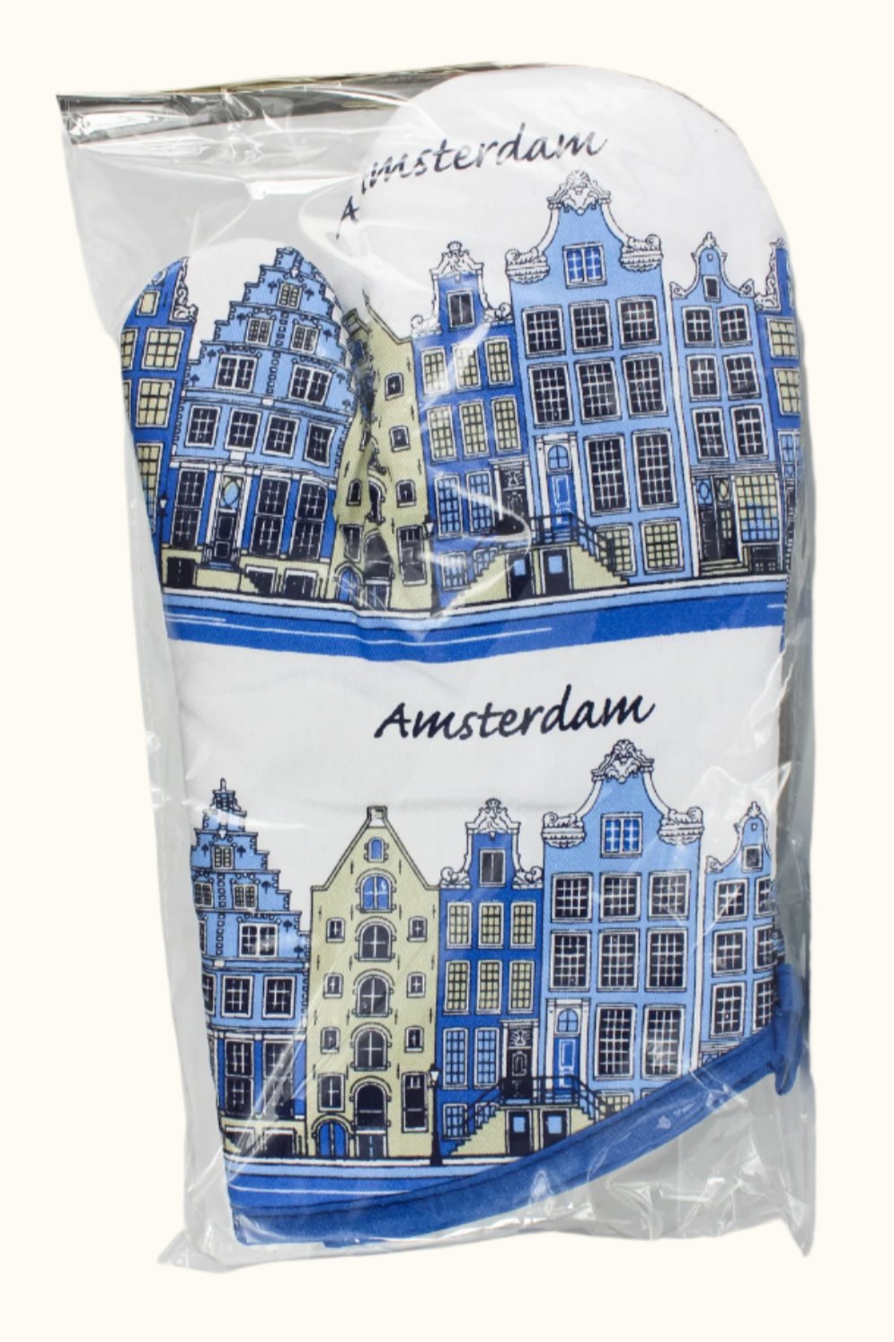 Oven Mits Amsterdam Delft Blue Set of 2