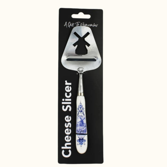 Cheese Slicer Windmill Delft Blue Backcard