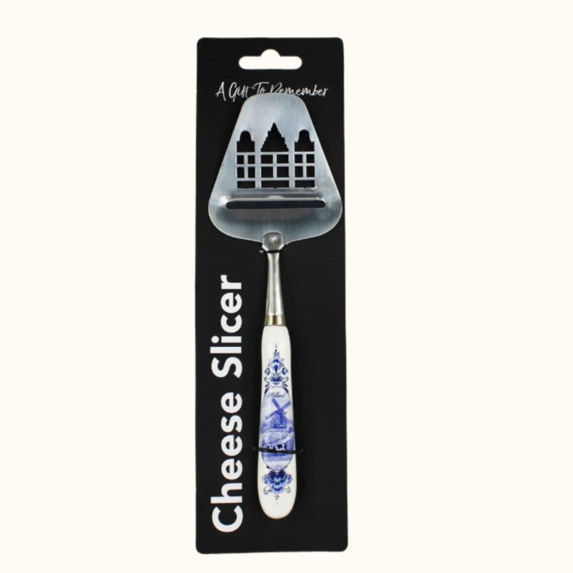 Cheese Slicer Amsterdam Houses Delft Blue