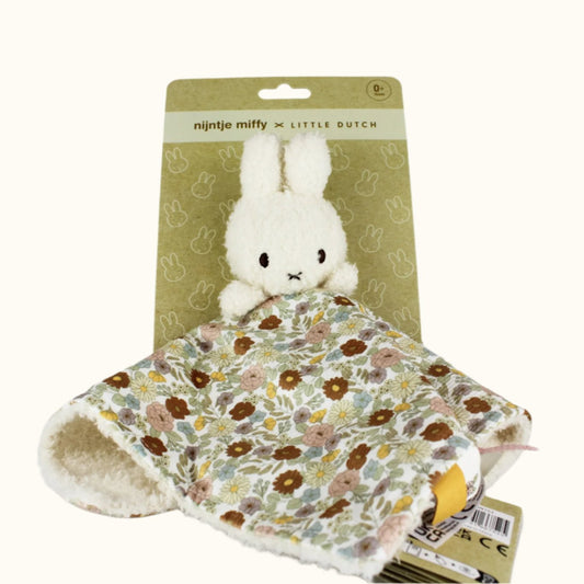 Miffy Cuddle Cloth Vintage Flowers