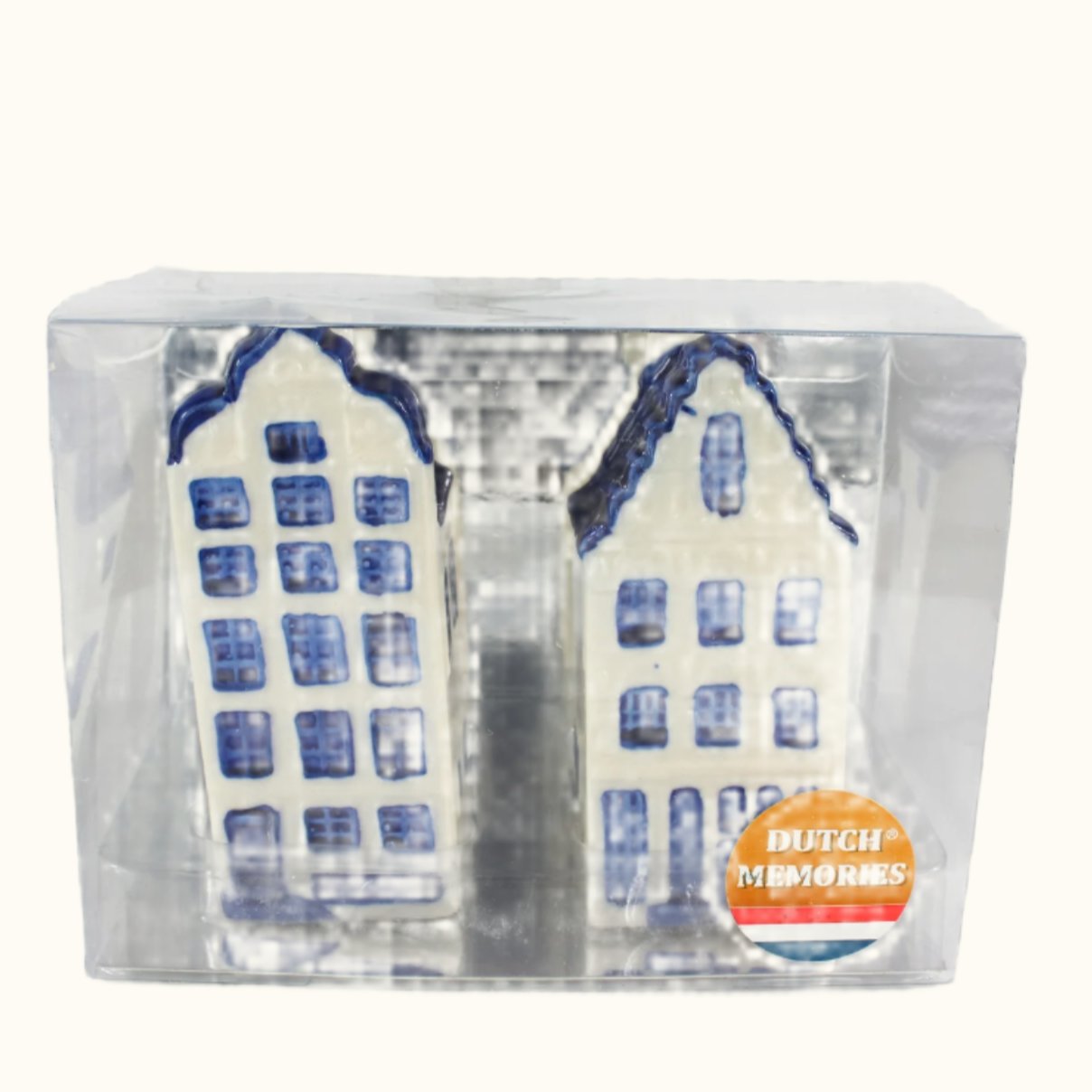 Salt & Pepper Canel Houses Delft Blue