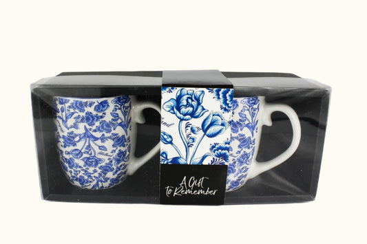 Mug Set of 2 Tulip Delft Blue