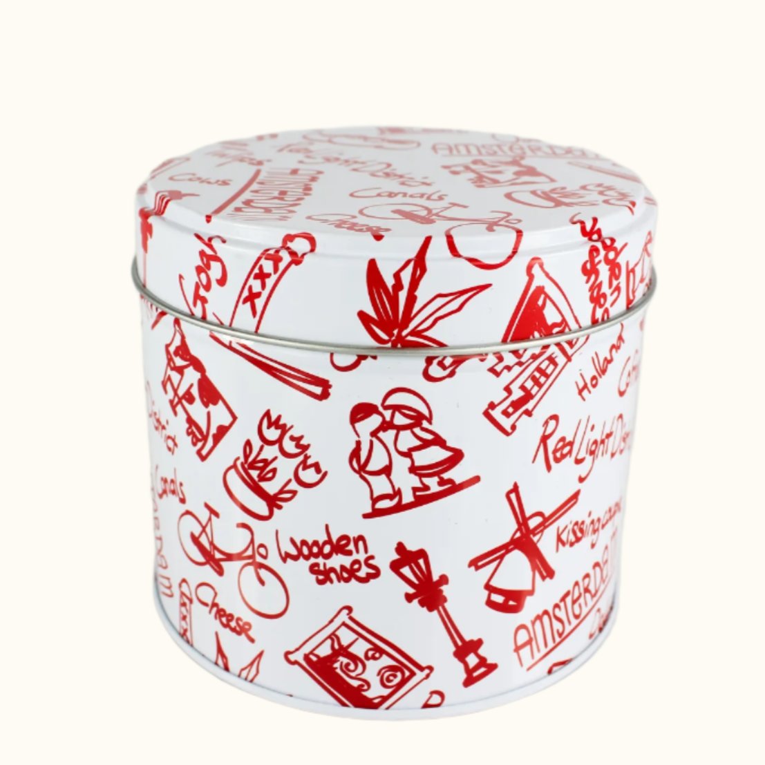 Cookie Container Holland Red