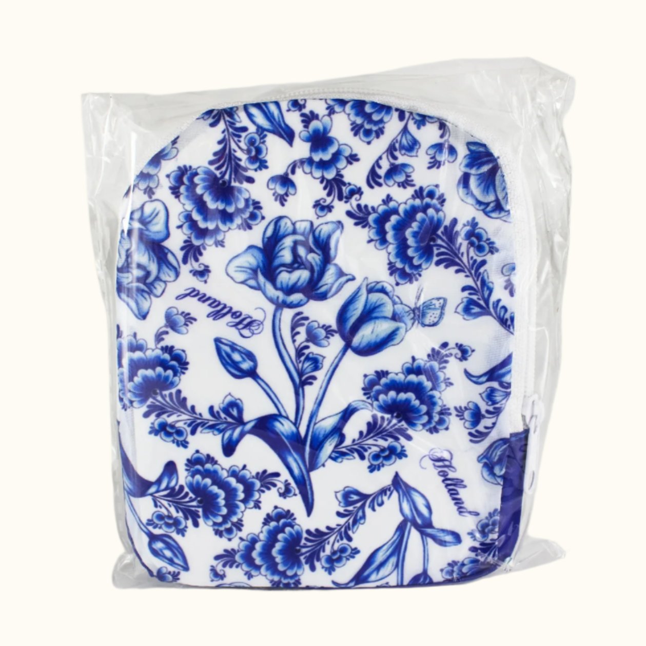 Foldable Bag Tulips Delft Blue