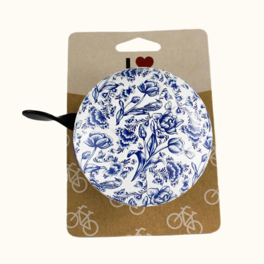 Metal Bicycle Bell Tulip Delft Blue