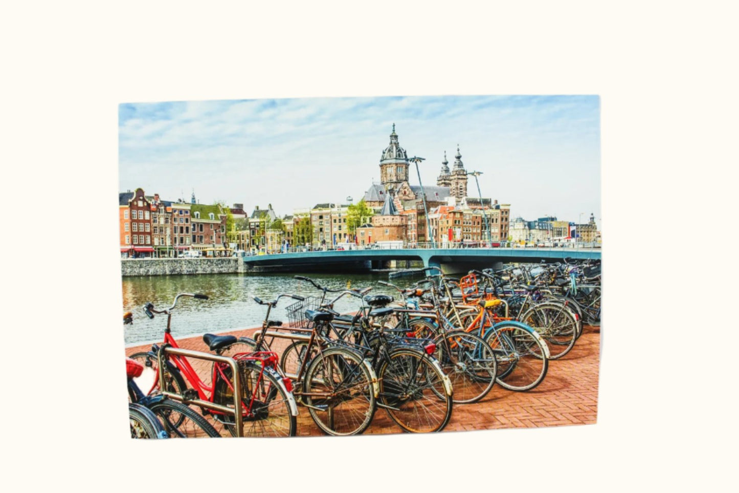 Postcard Amsterdam Bicycle Parking